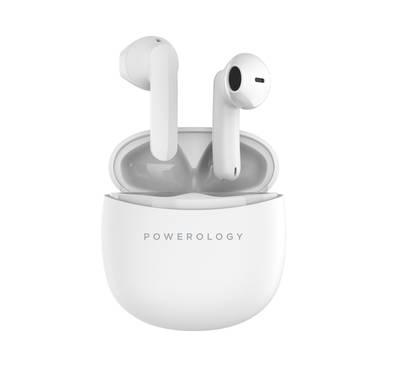 Powerology Stereo Buds Plus, Siri Activation, 4Hrs Play T...