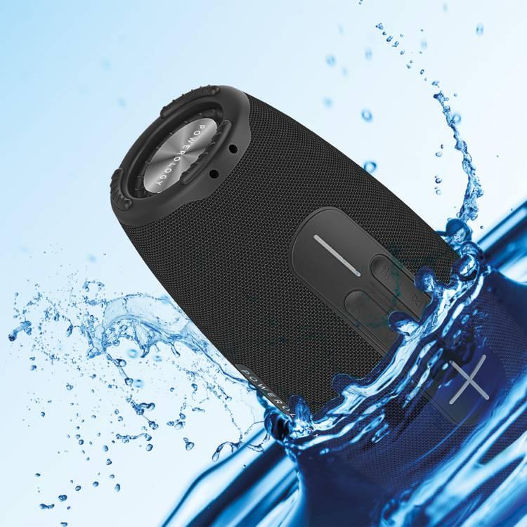 Powerology Phantom Wireless Bluetooth Speaker - Black