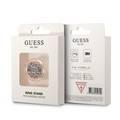 Guess Metal Ring Stand 4G, Compatible with All Smartphone - Leopard Brown