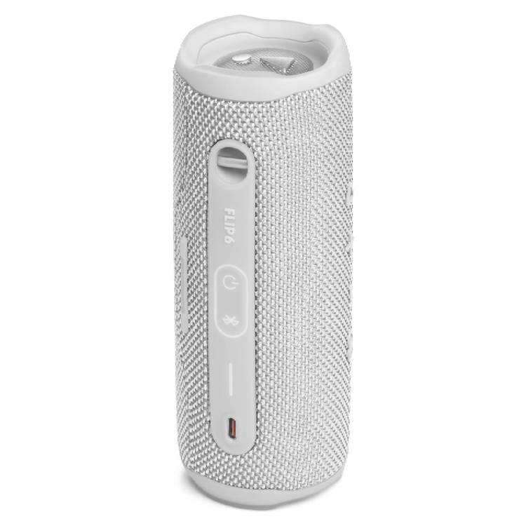 JBL Flip6 Waterproof Portable Bluetooth Speaker - White