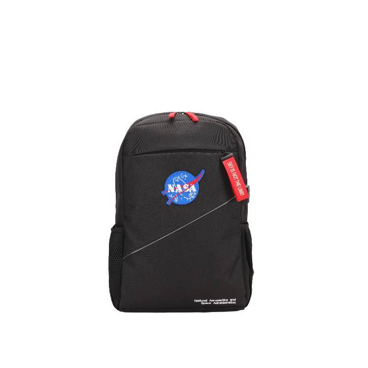 NASA Oxford Backpack with USB Connector - Black