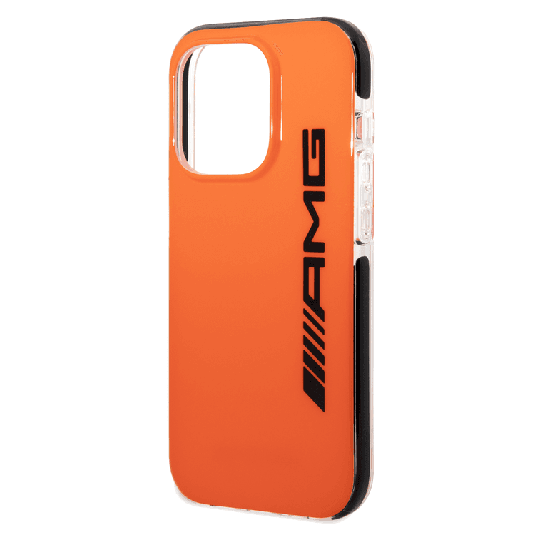 AMG PC/TPE Hard Case - iPhone 14 Pro - Orange / Black