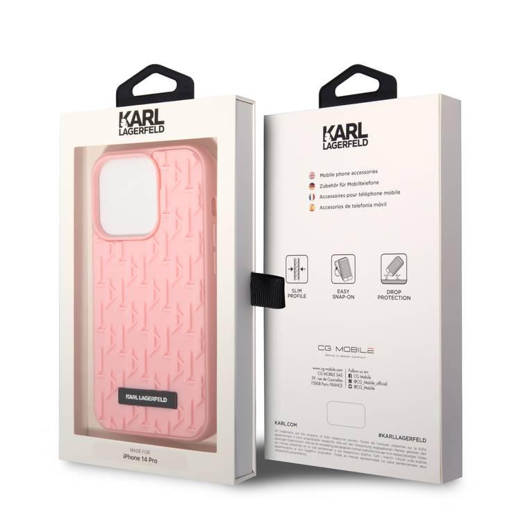 Pink Monogram Protective iPhone Case