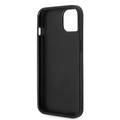 Karl Lagerfeld PU Saffiano Case with Karl Head Patch Ultra-Thin iPhone 14 Compatibility - Black