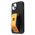 Levelo Morphix Gripstand PU Leather Case - iPhone 14 - Orange