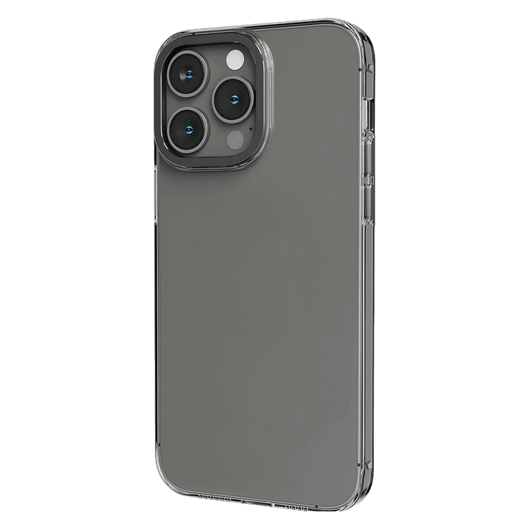 Levelo Sensa Clear Back Case - iPhone 14 Pro - Clear/Grey