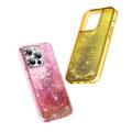 Green Lion Glitter Resin case, Shock Proof,  Compatible with iPhone 14 Plus - Green