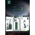 Green Lion Series 9 Clear Case Compatible with iPhone 14 Plus - Purple