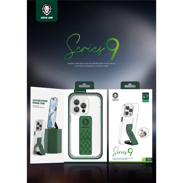 Green Lion Series 9 Clear Case Compatible with iPhone 14 Pro - Blue