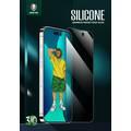 Green Lion 3D Silicone Privacy HD Glass Screen Protector - Black