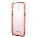 Lacoste Hard Case IML Double Layer & Dyed Bumper Lettrines Compatible with iPhone 14 Pro Max - Red