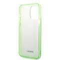 Lacoste Hard Case IML Double Layer & Dyed Bumper Signature Pattern - iPhone 14 Pro Max - Green