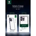 Green Lion Mars-Electroplating TPU Case iPhone 14 Pro Max - Silver