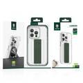 Green Lion London Slim Hybrid Case with Elastic Grip  Band iPhone 14 Plus - Orange