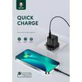 Green Lion Mini Pro Fast PD GaN Charger 33W UK - Black