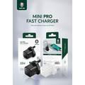 شاحن Green Lion Mini Pro Fast PD GaN 33W UK - أسود