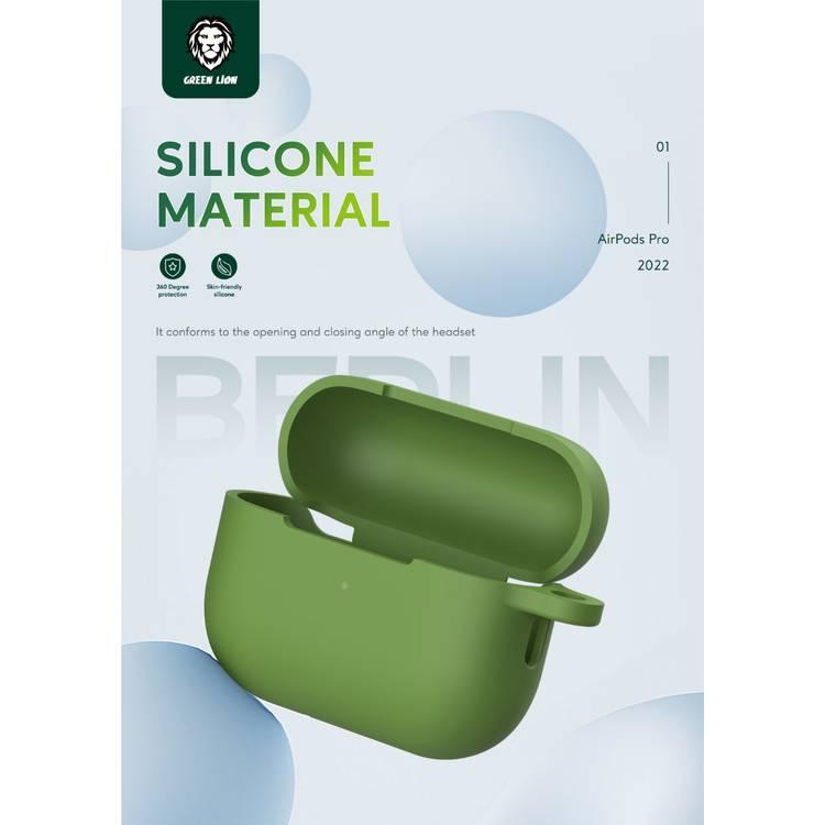 Green Lion Berlin Series Silicone Case Airpods Pro 2 - Purple