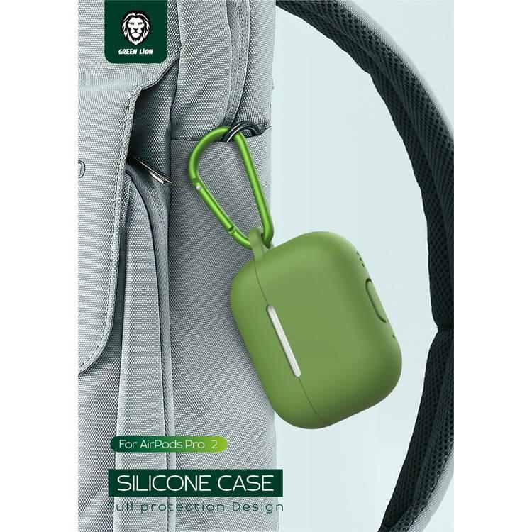 Green Lion Berlin Series Silicone Case Airpods Pro 2 - Green