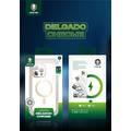 جراب Green Lion Delgado Chrome Magsafe لهاتف iPhone 14 Pro Max - أسود