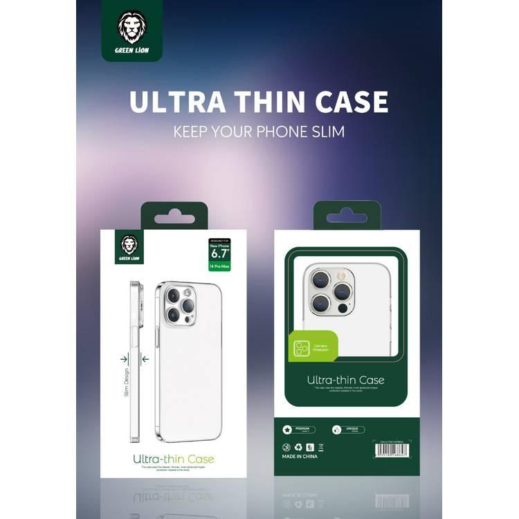 Green Lion Ultra-Thin Case with Camera Protection for iPhone 14 (6.1) - Clear