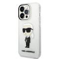 Karl Lagerfeld Hard Case IML NFT Ikonik iPhone 14 Pro - Clear