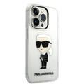 Karl Lagerfeld Hard Case IML NFT Ikonik iPhone 14 Pro - Clear