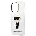 Karl Lagerfeld Hard Case IML NFT Ikonik iPhone 14 Pro - Clear