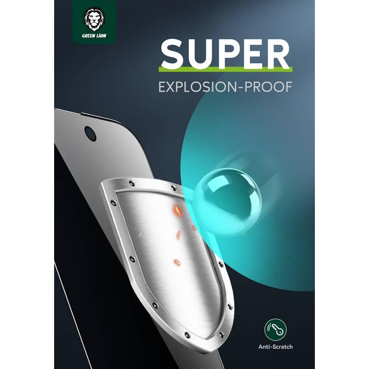 واقي الشاشة الزجاجي Green 9H Steve Privacy لهاتف iPhone 14 Pro