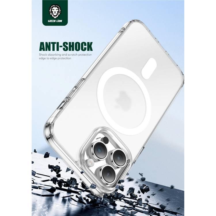 Green Lion Anti-Shock Magnetic Pro iPhone 14 Pro - Clear