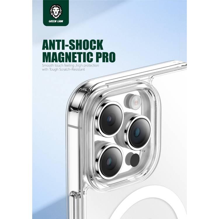 Green Lion Anti-Shock Magnetic Pro iPhone 14 Pro - Clear