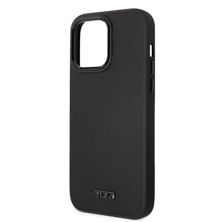 Tumi HC Leather MagSafe iPhone 14 Pro Max Case with Ballistic 