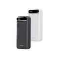 Porodo 20000mAh Power Bank with Digital Display - White