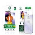 Green Lion 9H Purple Protection Matte iPhone 14 Pro Max - صافي