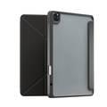 Levelo Conver Clear Back Hybrid Case for iPad Pro 12.9", Lightweight Design, Precise Cut-Outs, Easy Snap-On - Black