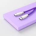 Levelo USB-C To USB-C 1.1m Cable - Purple