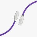 Levelo USB-C To USB-C 1.1m Cable - Purple