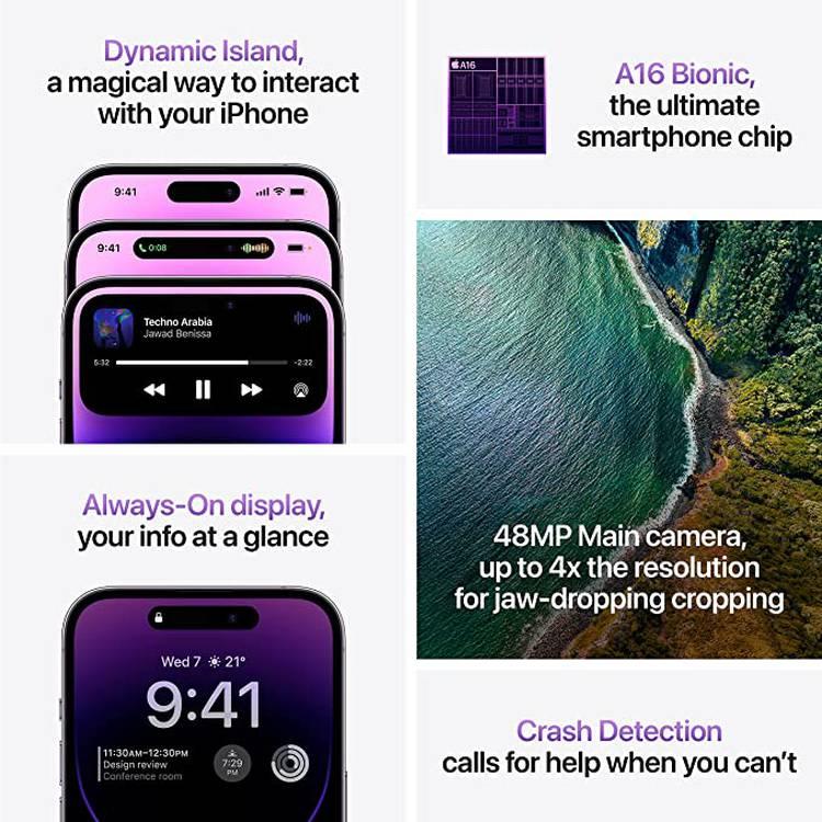 Apple iPhone 14 Pro 128GB 6.1´´ Smartphone Purple