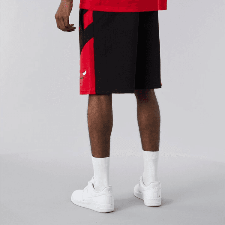 New Era NBA Team Chicago Bulls Unisex Shorts Black - Black - XL