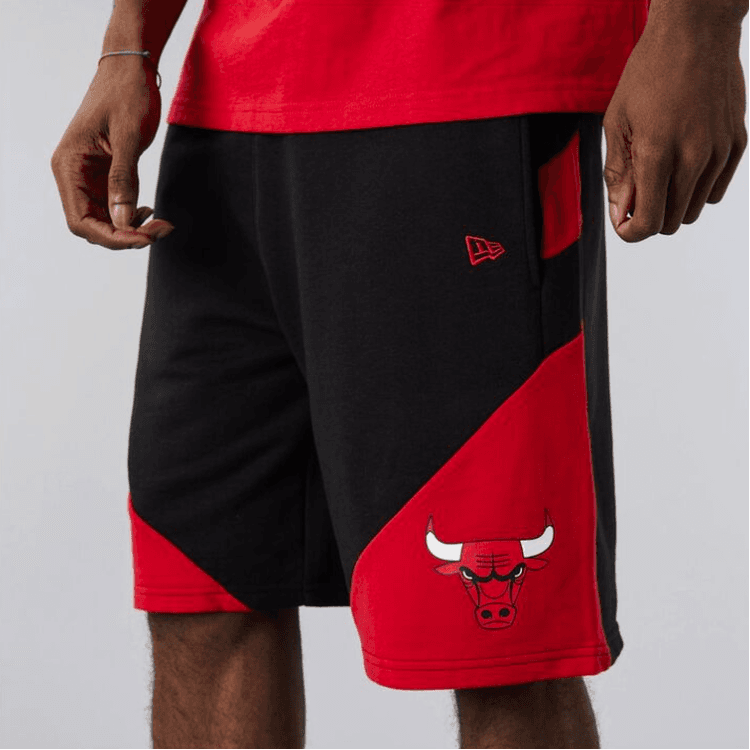 New Era NBA Team Chicago Bulls Unisex Shorts Black - Black - XL