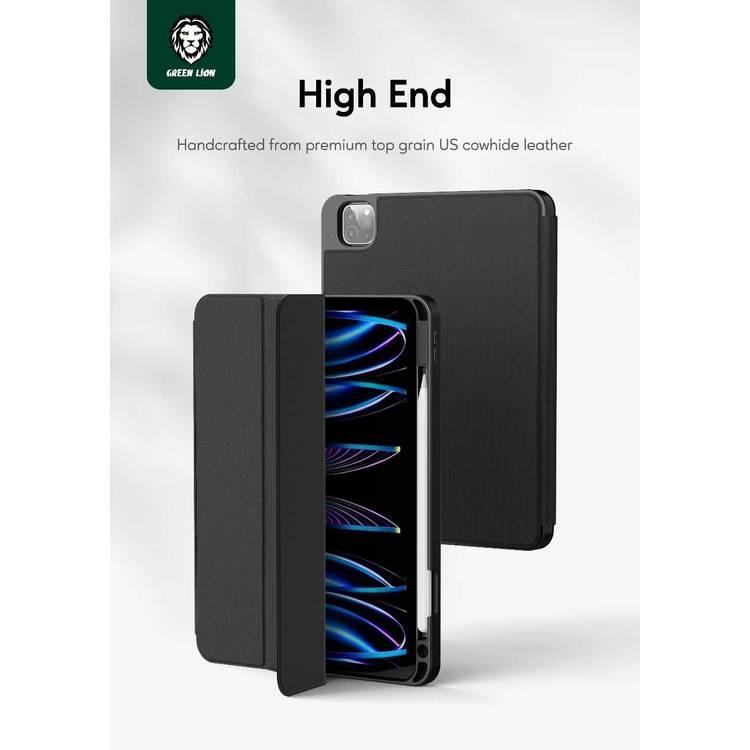 Green Lion Hogo Premium Case with Pencil Holder - iPad 10.2" - Blue