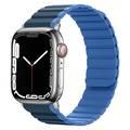 Green Lion 2-In-1 Silicone + Magnets Watch Strap - Blue