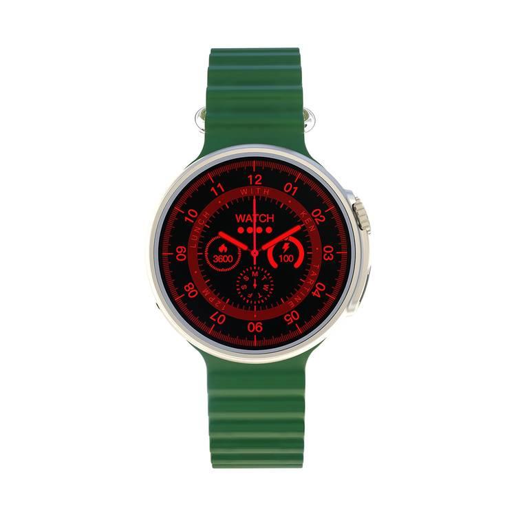 Porodo Ultra Evo Smart Watch 1.51" Wide Touch Screen - Green