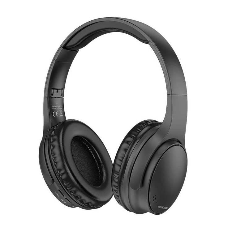 Green Lion Comfort Plus Over-Ear Headphones - Black