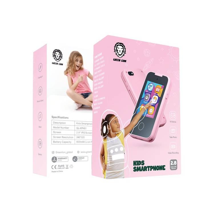 Green Lion Kids Smart Phone 2.8" - Pink