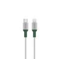 Green Lion USB-C to Lightning TPE Cable - 1-Meter - White