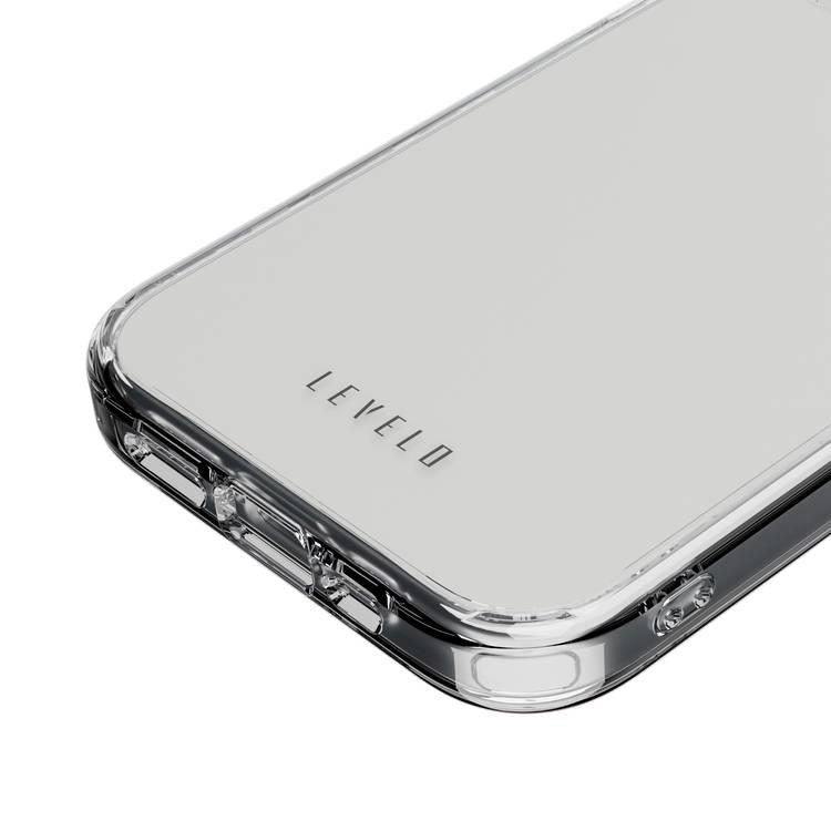 Levelo Clara Clear Case For iPhone 15 Pro Max - Clear