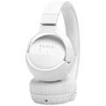 JBL T670 Over-Ear Noise Cancelling Bluetooth Stereo Wireless Headphone, Up to 70Hours Battery Life - White 