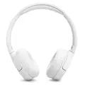 JBL T670 Over-Ear Noise Cancelling Bluetooth Stereo Wireless Headphone, Up to 70Hours Battery Life - White 