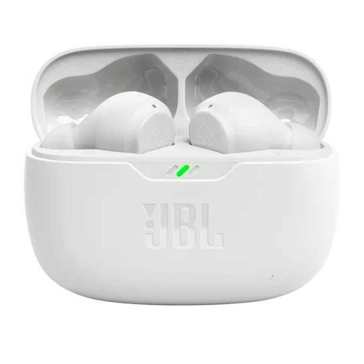 JBL Wave Beam True Wireless In-Ear Earbuds with Mic - White