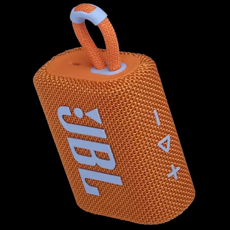 JBL Go 3: Portable Speaker with Bluetooth, Built-in Battery, Waterproof and  Dustproof Feature - Orange